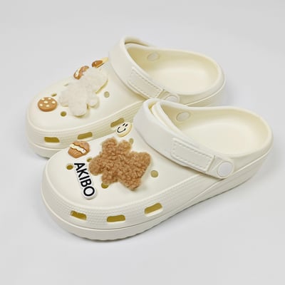 AKIBO快樂烘焙款洞洞鞋扣 (七件組)
