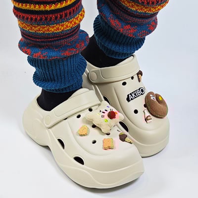 歡樂點心款洞洞鞋扣 (七件組)