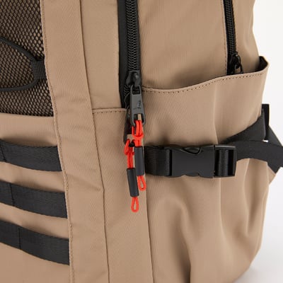 KANGOL袋鼠多功能後背包-卡其(男女共款)16