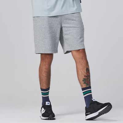 KANGOL袋鼠五分短褲-灰3