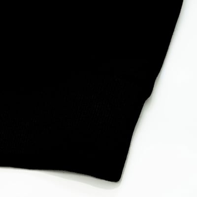 KANGOL袋鼠小Logo女款半開襟上衣-黑10