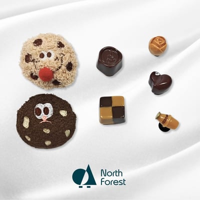 午後甜品款洞洞鞋扣(七件組)1