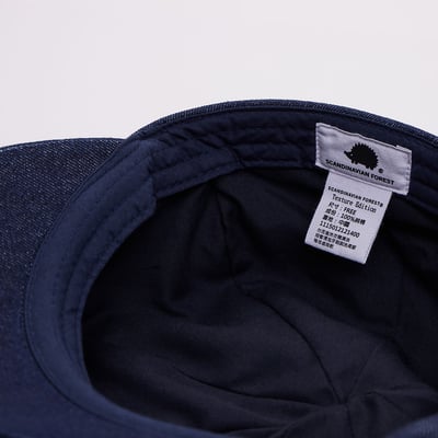 SCANDINAVIAN FOREST北歐小刺蝟水洗刺繡丹寧報童帽-牛仔深藍9