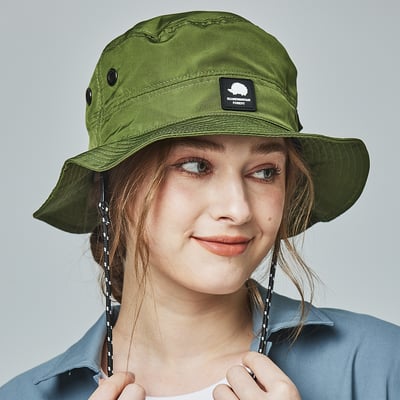 SCANDINAVIAN FOREST北歐小刺蝟戶外漁夫帽-軍綠1