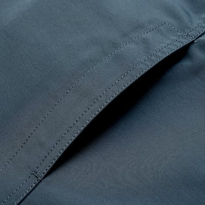 KANGOL袋鼠中性雙面燈芯絨防潑水外套-深藍(男女共款)17