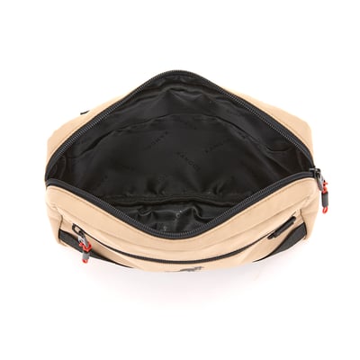 KANGOL袋鼠多功能後背包-卡其(男女共款)14