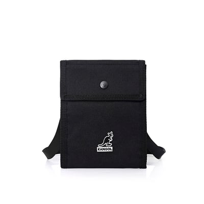 KANGOL袋鼠多功能手機袋-黑1