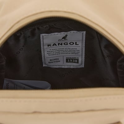 KANGOL袋鼠手提小兩用包-卡其15