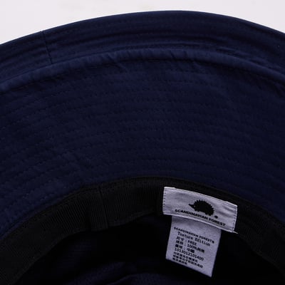 SCANDINAVIAN FOREST北歐小刺蝟抗UV防潑水遮陽帽-藏青10