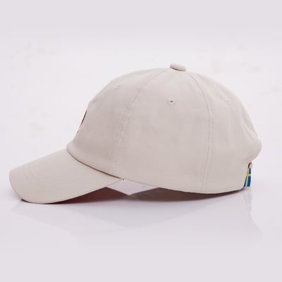 SCANDINAVIAN FOREST北歐小刺蝟水洗刺繡復古經典老帽-奶油白