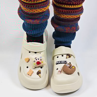 歡樂點心款洞洞鞋扣 (七件組)