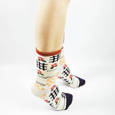 AKIBO格趣派對中筒襪(三件組)-中性款