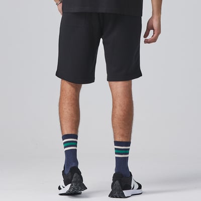 KANGOL袋鼠五分短褲-黑4