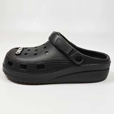 【買1送1】AKIBO餅乾洞洞鞋-經典黑(中性款、寬楦、輕量、耐走、兩穿、防水) / 內附AKIBO品牌鞋扣1個。現在買再送鞋扣組(不挑款)15