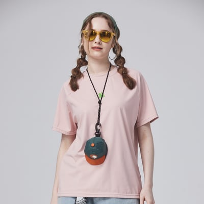 CHOOP防潑水撞色小帽包(第二彈)-軍綠4