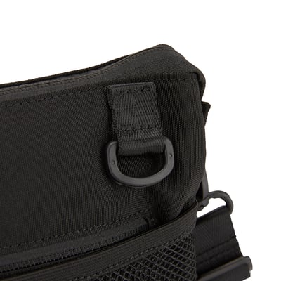 KANGOL多夾層小側包-經典黑4