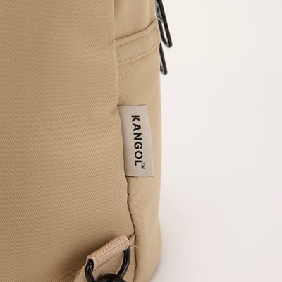 KANGOL袋鼠手提小兩用包-卡其9