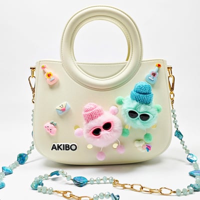 AKIBO彩色樂園款洞洞鞋扣 (七件組)