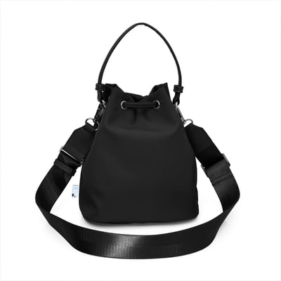 NCAA北卡羅來納大學UNC經典Logo水桶包-黑6