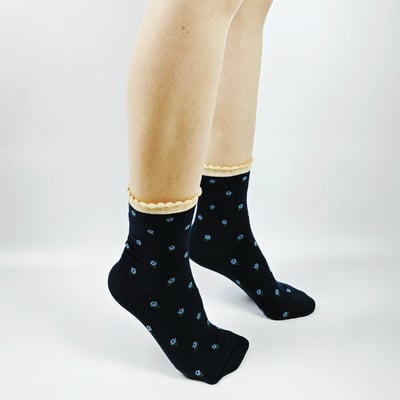 AKIBO復古學院風中筒襪(三件組)-女款6