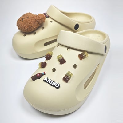 AKIBO可樂軟糖款洞洞鞋扣 (九件組)