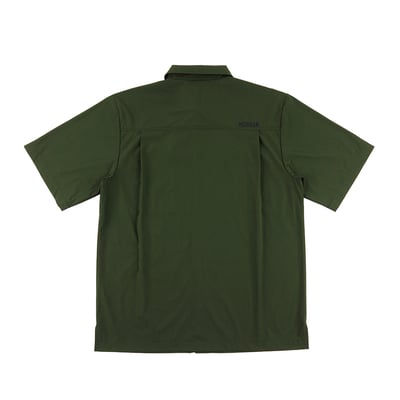 NCAA密西根大學Michigan基本彈性速乾襯衫-綠2