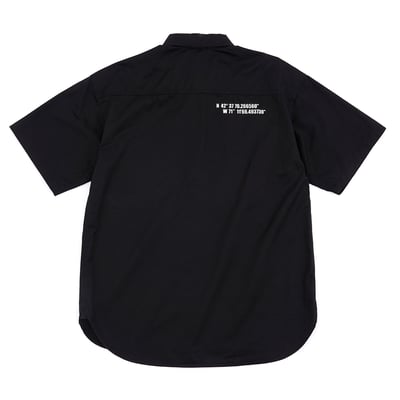 NCAA哈佛大學Harvard織標工裝襯衫-黑6