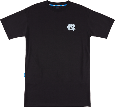 NCAA北卡羅來納大學UNC落肩漸層小發泡洋裝-黑6