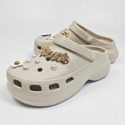 AKIBO貴氣珍珠款洞洞鞋扣 (十一件組)2