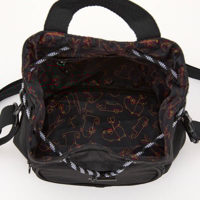 Angelia&Pets輕防撥水束包-黑10