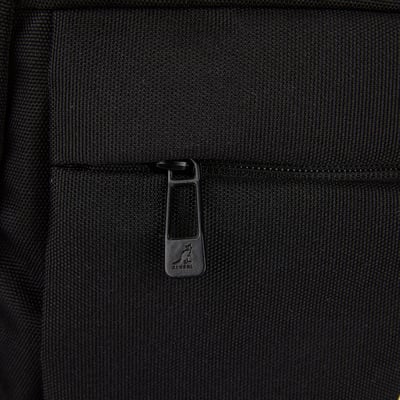 KANGOL袋鼠後背包-經典黑4