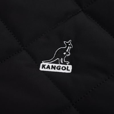 KANGOL袋鼠保暖鋪棉外套-黑9