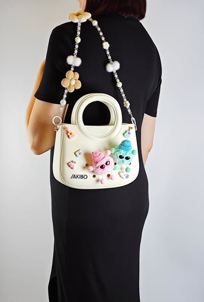 AKIBO彩色樂園款洞洞鞋扣 (七件組)