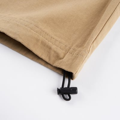 KANGOL袋鼠女款工裝長褲-卡其6