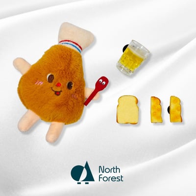 早晨時光款洞洞鞋扣 (五件組)