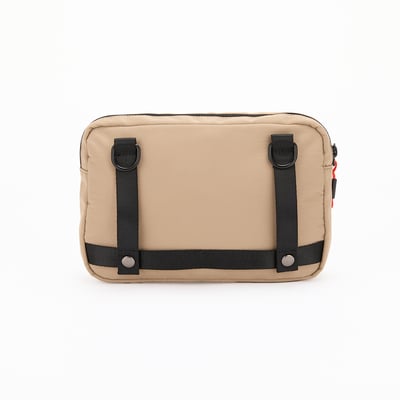 KANGOL袋鼠多功能後背包-卡其(男女共款)10