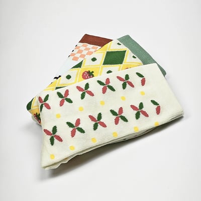 AKIBO格趣派對中筒襪(三件組)-中性款