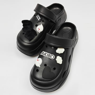 AKIBO愛心小鬼款洞洞鞋扣(七件組)