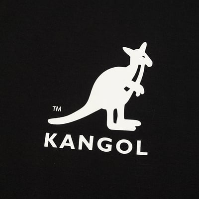 KANGOL袋鼠女休閒洋裝-黑8