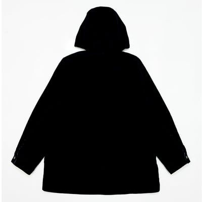 KANGOL袋鼠中性雙面燈芯絨防潑水外套-深藍(男女共款)11