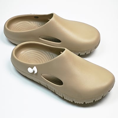 【買1送1】AKIBO巧巴達勃肯鞋-焦糖咖(中性款、雲朵感、輕量、耐走、防水) / 內附AKIBO品牌鞋扣1個。現在買再送鞋扣組(不挑款)4