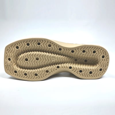 AKIBO輕量羅馬鞋-卡其(女款、雲朵感、輕量、兩穿、防水)  / 內附AKIBO品牌綁帶一組14