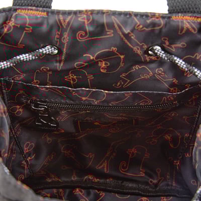 Angelia&Pets輕防撥水束包-黑11