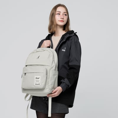 KANGOL袋鼠基本後背包-綠(男女共款)5