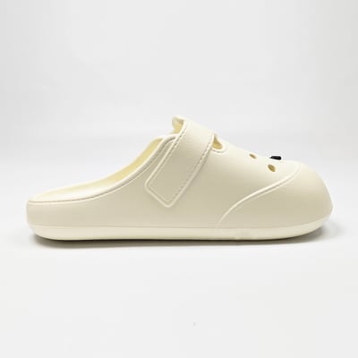 【買1送1】AKIBO布丁洞洞鞋-牛奶白(女款、寬楦、雲朵感、輕量、耐走、防水) / 內附AKIBO品牌鞋扣1個。現在買再送鞋扣組(不挑款)16