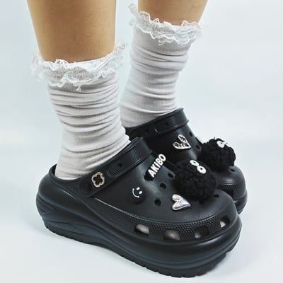 AKIBO夜色心語款洞洞鞋扣 (九件組)5