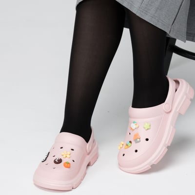 AKIBO繽紛歡樂款洞洞鞋扣 (八件組)6