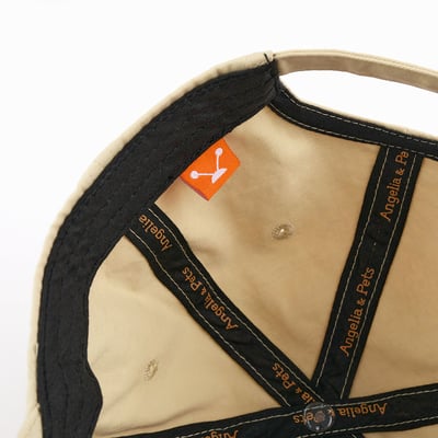 Angelia&Pets精緻刺繡動物老帽-卡其(男女共款)8