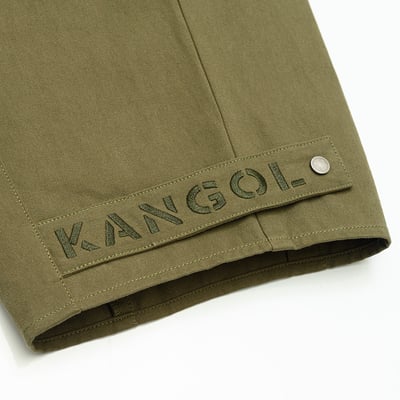 KANGOL袋鼠個性氣球長褲-綠8