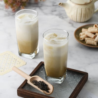 【米森 Vilson】好菌牧場 BC30專利益生菌紅烏龍拿鐵 20g × 10包｜台灣紅烏龍茶 × 紐西蘭全脂奶粉｜耐酸鹼耐高溫孢子型益生菌｜不加奶精麥芽糊精豆膠｜幫助維持消化道機能2